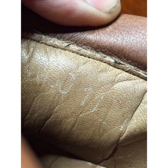 Vintage The Alps Fabiano Hiking Boots Brown Leather Made in Italy Men's Size 11 - Picture 11 of 11